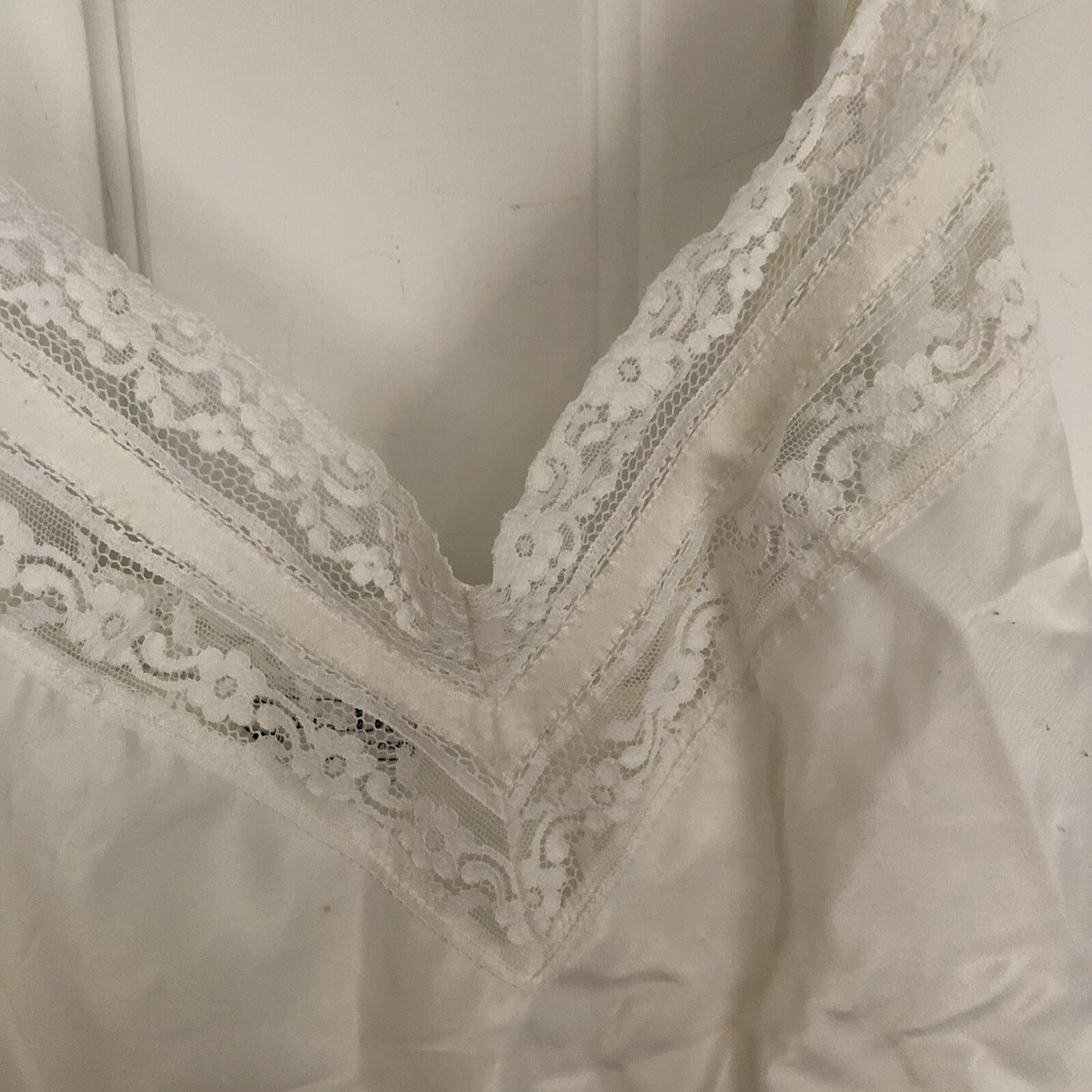 Christian Dior キャミソール 白色 コットン Vintage Christian Dior Ivory Camisole Top (S/M) — VENOM/SWEET