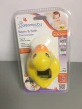 Dreambaby Room and Bath Thermometer & Yellow Duck Bath Toy - - BPA Free - NEW
