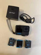 GoPro HERO 10 Black Camera + accessories