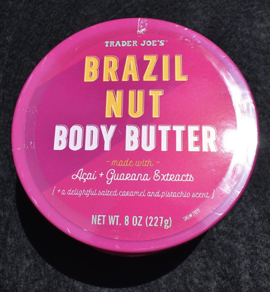 Trader Joe’s Brazil Nut Body Butter Lotion Cream 8 oz TJ Limited
