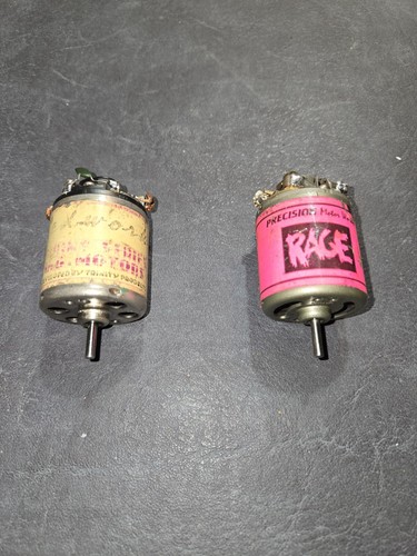 Vintage Brushed Modified Motor Lot Speedworks 350 Precision Motor Works Rage