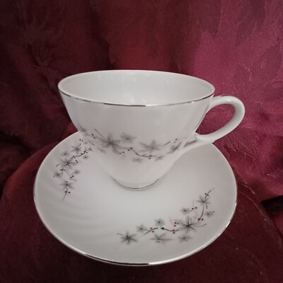 Empress China Allegro 1402 Cup/Saucer Set