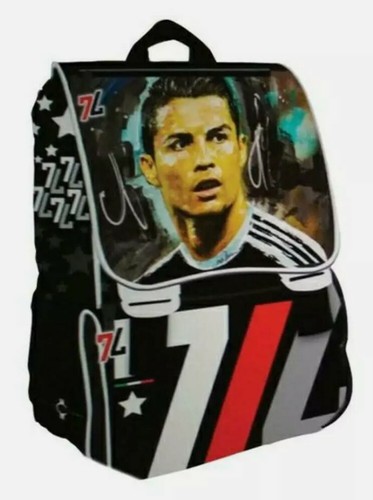 Zaino Scuola Estensibile Cristiano Ronaldo 7 Cr7 Ragazzo Viaggio Tempo  Libero | eBay