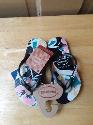 Havaianas Girls Flip Flops Size 10C NEW WITH TAGS