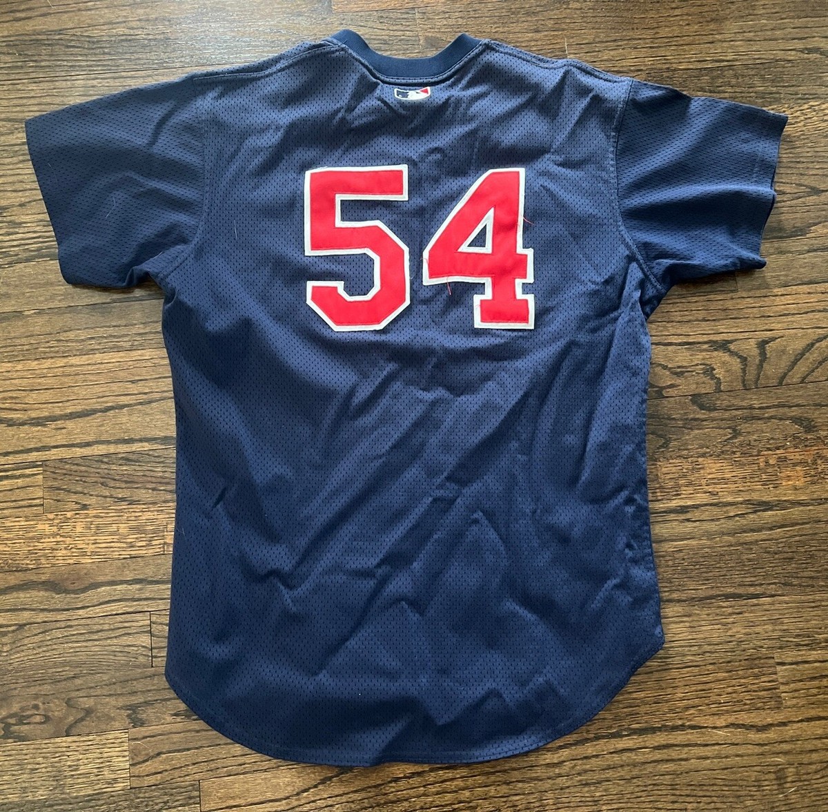 1990's SPRING TRAINING BP GAME USED WORN JERSEY #54 MINNESOTA