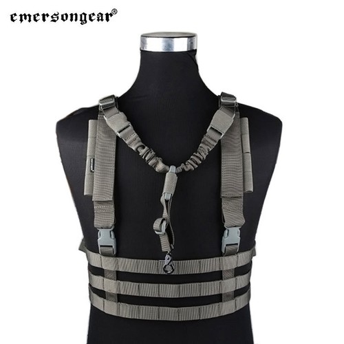 Emersongear MOLLE Low Profile Chest Rig ROC For Plate Carrier Tactical Vest - Picture 23 of 23
