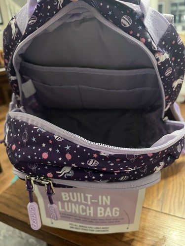 Bentgo Kids' 2-in-1 17" Backpack & Insulated Lunch Bag - Unicorn - Bild 6 von 9