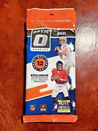 2021 🏈 Donruss OPTIC VALUE PACK Possible Downtown Look for LAWRENCE, CHASE RCs