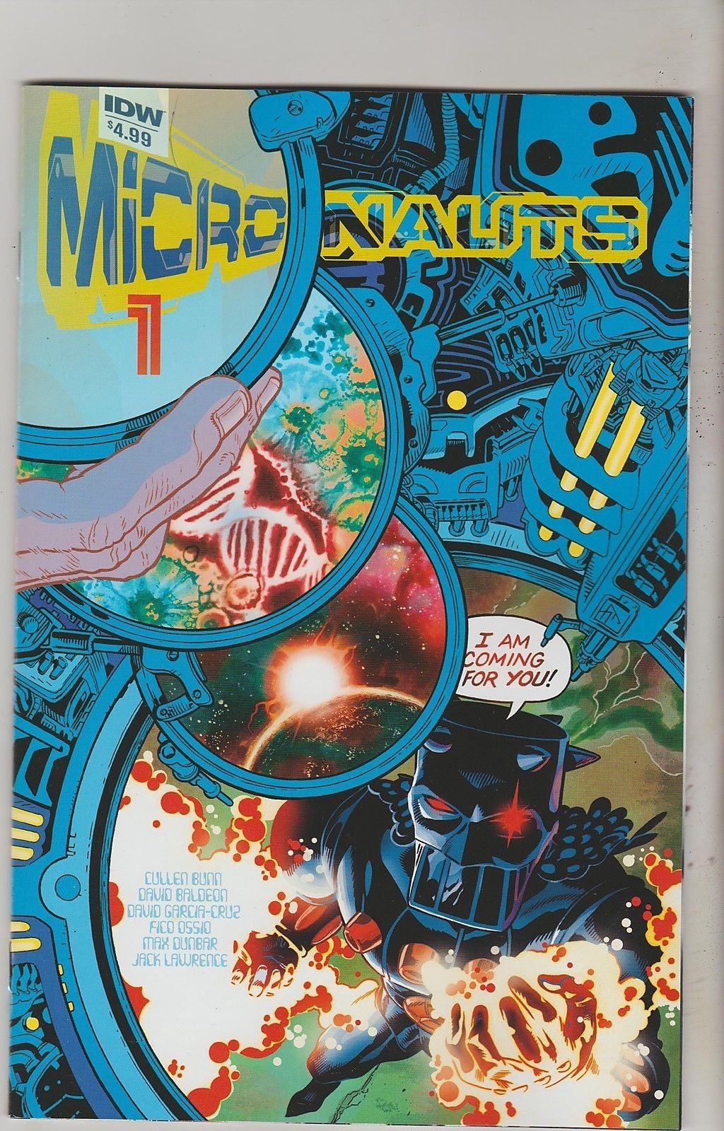 IDW COMICS MICRONAUTS #1 APRIL 2016 1ST PRINT NM