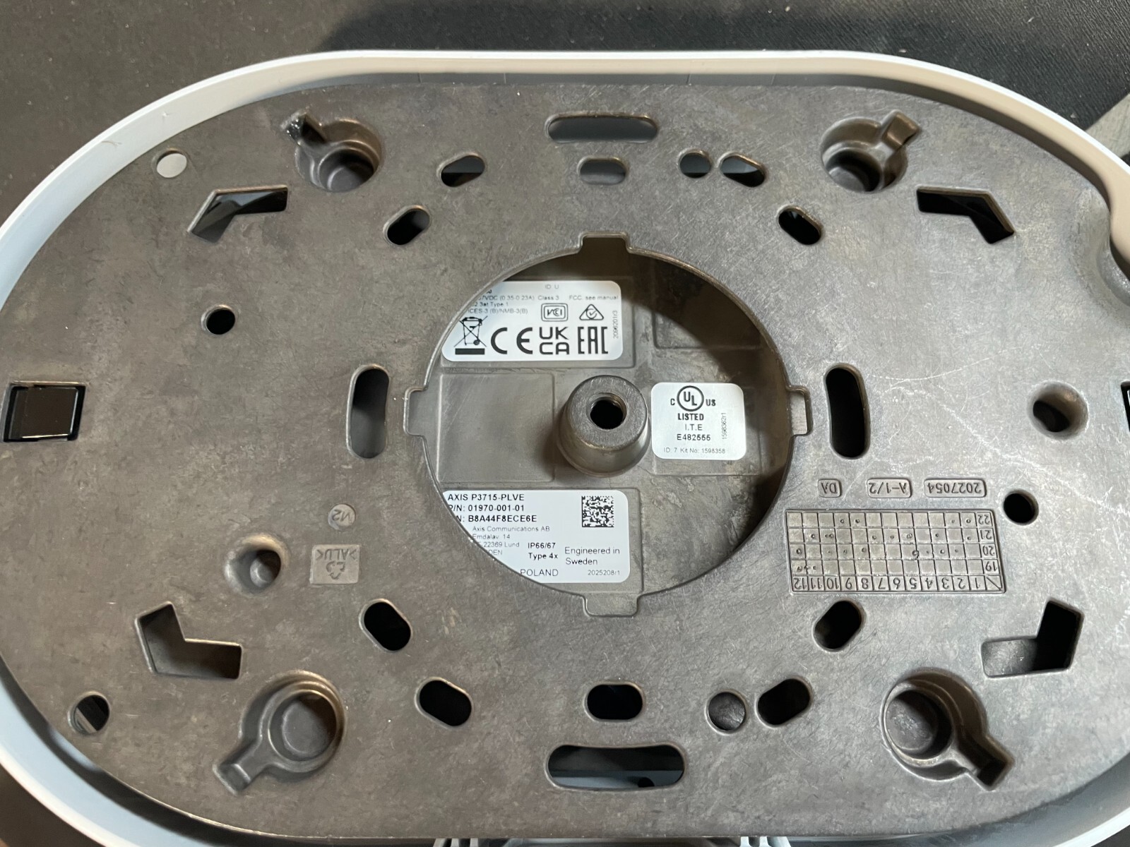 NEW Axis Communications P3715-PLVE Dual Sensor IP Indoor/Outdoor Security Camera