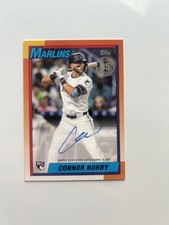 2025 Topps Series 1 1990 Topps Baseball Autographs Connor Norby #90A-CN (AU, RC)