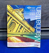 2011-2012 Manhattan SuperPages Directory NYC Phone Book Area Codes 212 646 917