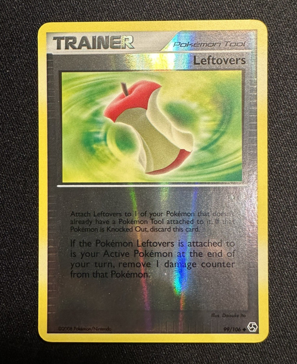 Leftovers 99/106 Pokemon Great Encounters Reverse Holo Trainer LP/MP