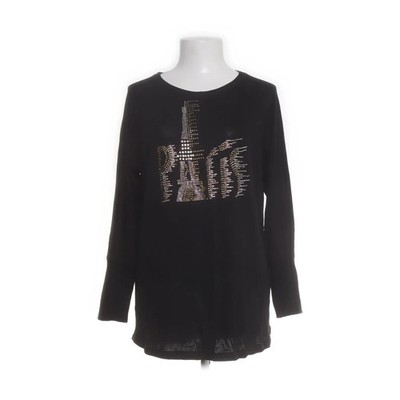 Casca Della Spiga, Top, Größe: XL, Schwarz/Mehrfarbig, Elasthan/Polyester #GBR