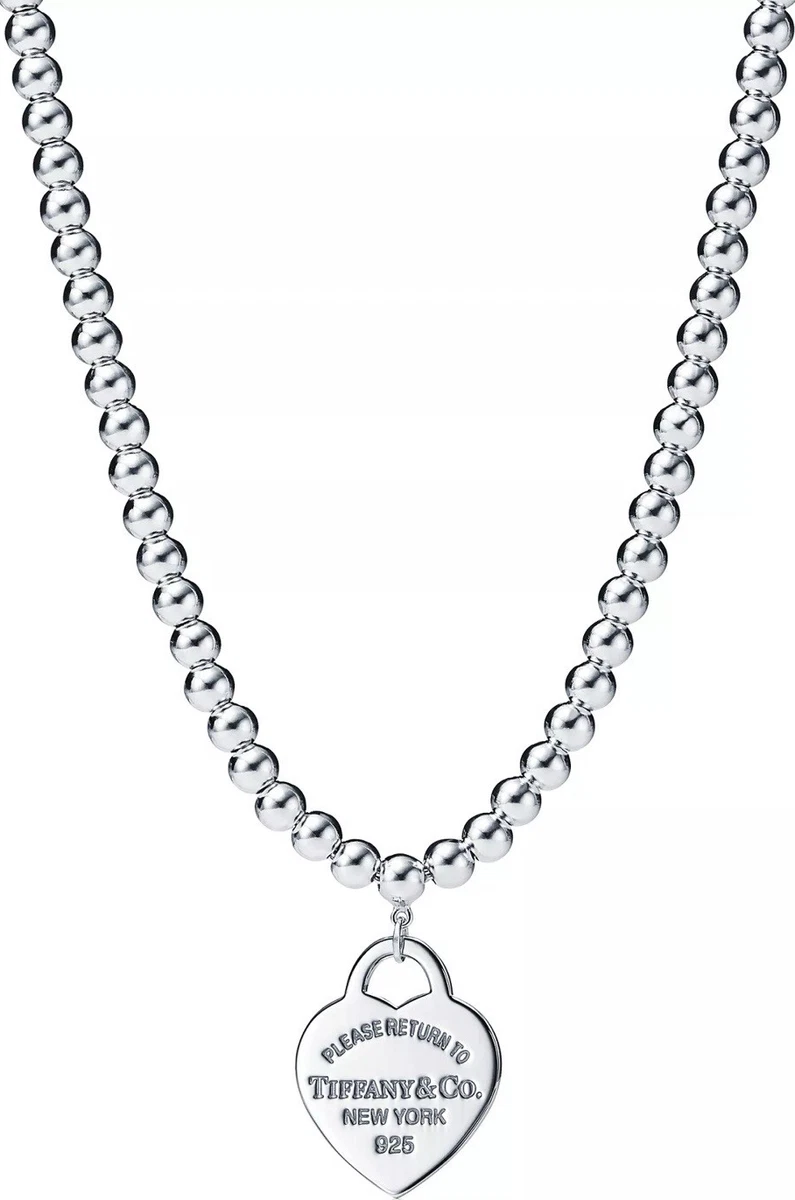 Preços baixos em Tiffany & Co. Coração Colares e pingentes finos