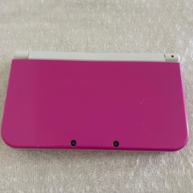 New Nintendo 3DS XL LL RED-001 Console JAPAN VER/Menu in JAPANESE/USA Games WORK