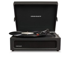 Crosley Voyager Bluetooth Turntable Vinyl Record Player Vintage 3 Speed CR8017B 