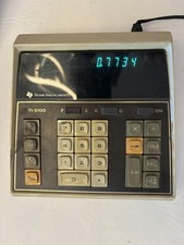 Vintage Texas Instruments TI-5100 Electronic Calculator TI AC Adaptor Tested