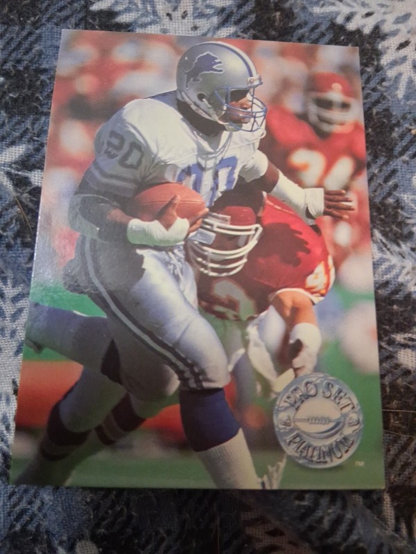 Barry Sanders 7 Card Lot Hall Of Fame