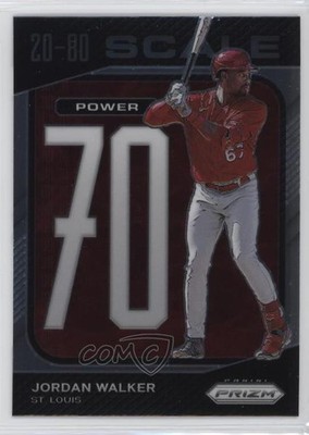 2023 Panini Prizm 20-80 Scale Jordan Walker #SC13 0ps8