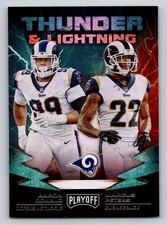 2019 Playoff Thunder and Lightning #20 Marcus Peters/Aaron Donald (ref 193360)