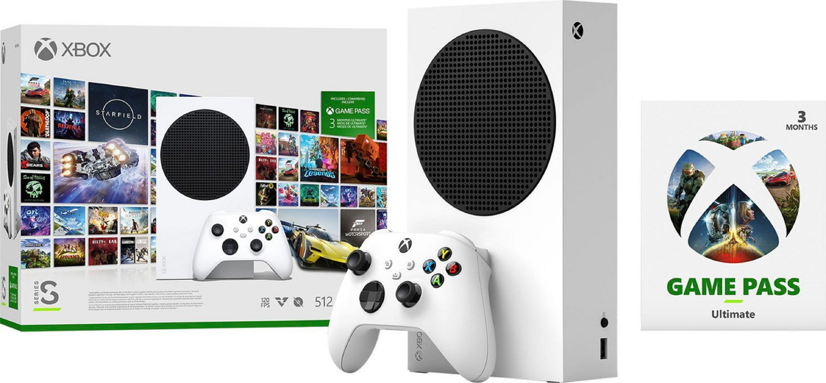 Microsoft RRS-00144 Xbox Series S 512GB All-Digital Starter Bundle