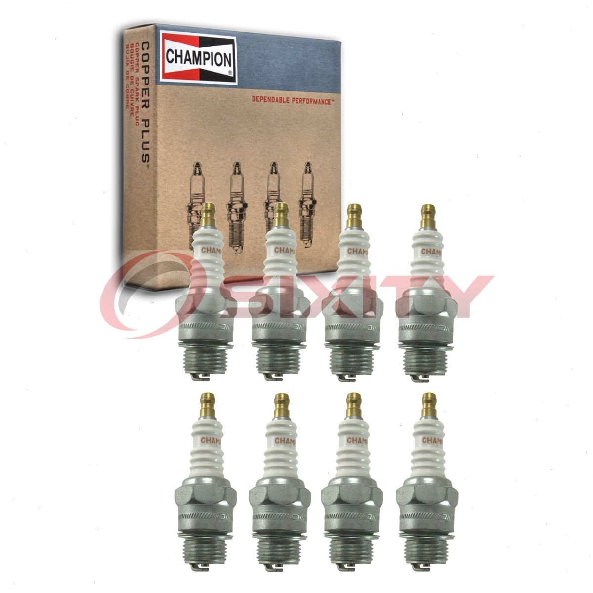 8 pc Champion Industrial 514 Spark Plugs for S85F MW17U M17 M10AC0 M10A0 bn