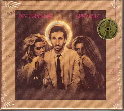 CD Pete Townshend Empty Glass GOLD CD IN CARDBOARD BOX Atlantic