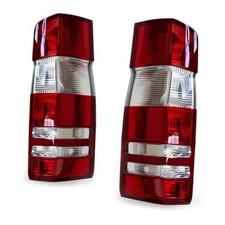 Pair Tail Lights W/O Bulbs Compatible with Sprinter 2500 3500 2010-2017 Rear