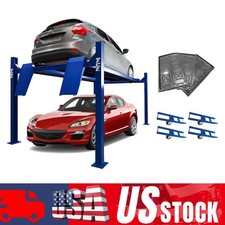 Tce Torin 9000 Lbs Four Post Auto Parking Lift 4-post Storage Service Car Lift