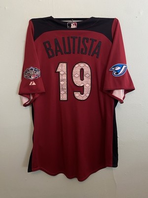 Jose Bautista 2011 MLB All Stsr Game Blue Jays Jersey Majestic XL