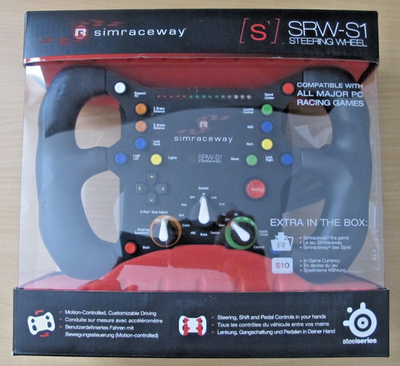 その他 SteelSeries SIMRACEWAY SRW-S1 Steering Wheel 69005 tf8su2k SteelSeries Simraceway SRW-S1 Gaming Steering Wheel USB PC