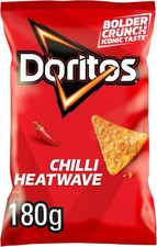 Doritos Chilli Heatwave Tortilla Chips Sharing Bag Crisps 180g