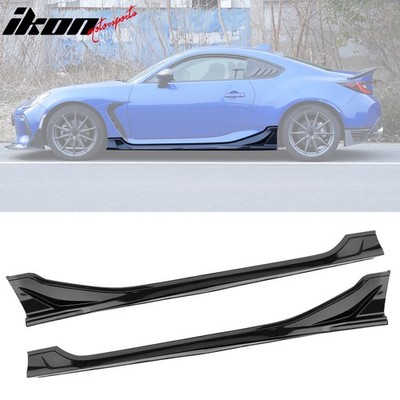 Fit 22-26 Toyota GR86/Subaru BRZ JDM Style 4PC Side Skirts PP