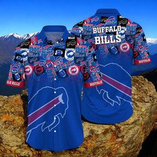 Buffalo Bills Hawaiian Shirt Unique Graphic Design Hawaiian Print Shirt2