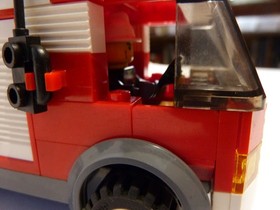 City 7239 Fire Engine With Instructions Used