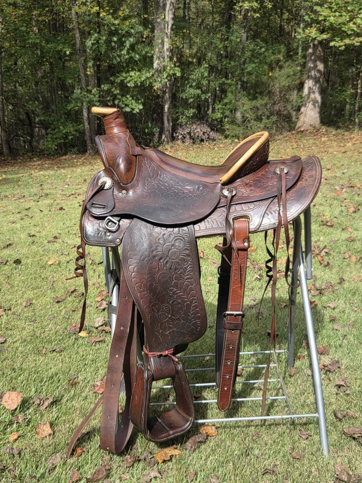 Sillín Colorado Saddlery 16" Western Foto 2 de 4