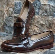 New Handmade Men Brown Moccasin Formal Slip On Leather Causal Shoes For Men