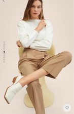 mango pocket dress pants