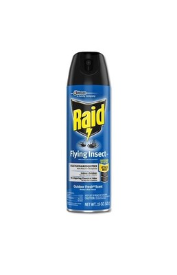 Raid 300816 15 oz. Flying Insect Killer Aerosol Spray (12/CT) New