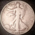 1927 S Walking Liberty Half Dollar - Good - 90% Silver 50C