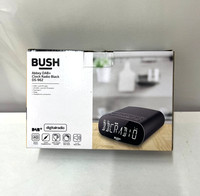 Bush Abbey DAB+/FM Clock Radio Black - DS-962