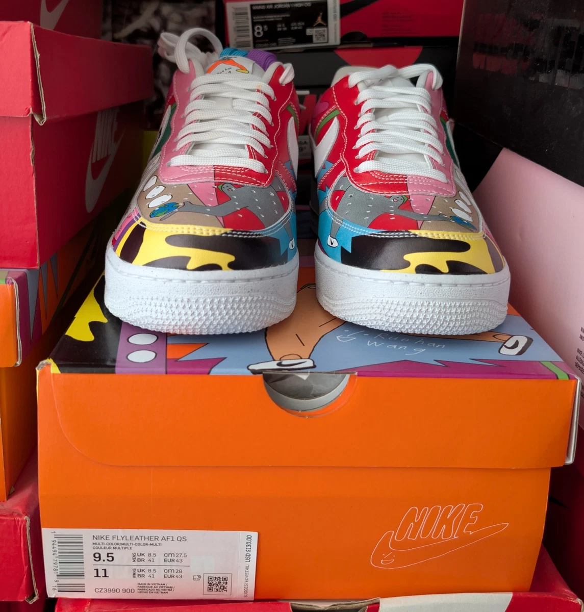 air_ruuさん Nike Ruohan Wang x Air Force 1 Low Multicolor for Sale