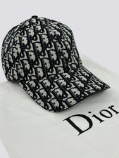 Dior Oblique Monogram Canvas Baseball Cap Gra...