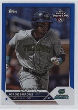 2023 Topps Pro Debut Blue Foil 75/150 Jorge Burgos #PD-61 0t2