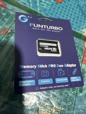 Psp Memory Stick Adapter, Funturbo Micro Sd To Memory Stick Pro Duo Ma