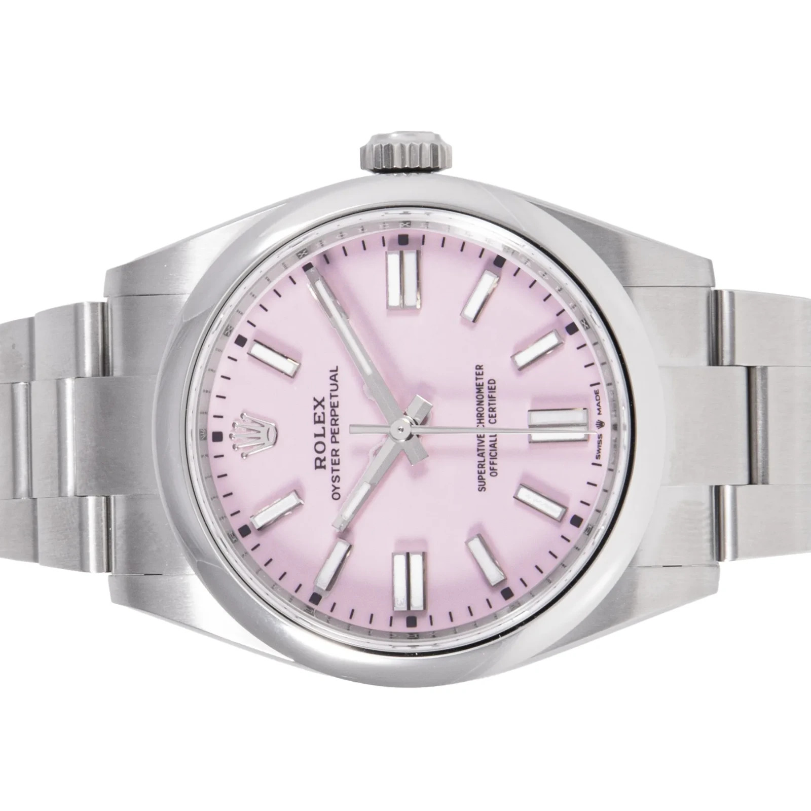 Rolex Oyster Perpetual Candy pink 41mm Steel image 2