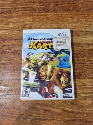 DreamWorks Super Star Kartz (Nintendo Wii, 2011) Complete With Manual 