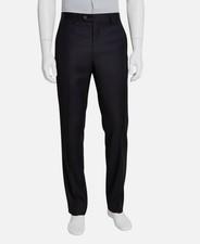 Michael Kors Men's Black Wool Blend Classic-Fit Suit Pants Size 32W 30L