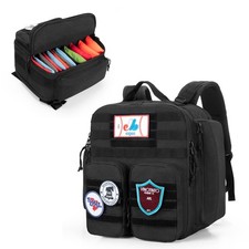 DSLEAF Cornhole Backpack Holds 16-24 Cornhole Bags, Cornhole Patch Bag with P...